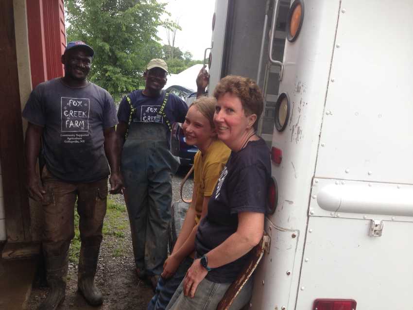 farm crew at fox creek farm